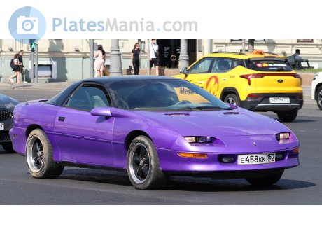 е458кк150, Chevrolet Camaro