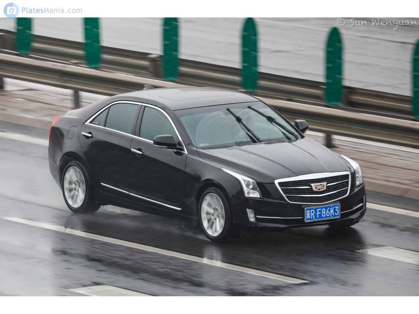 冀R·F86K3, Cadillac ATS 1st gen ATS-L (Alpha; CN-market), facelift, 2014–2019