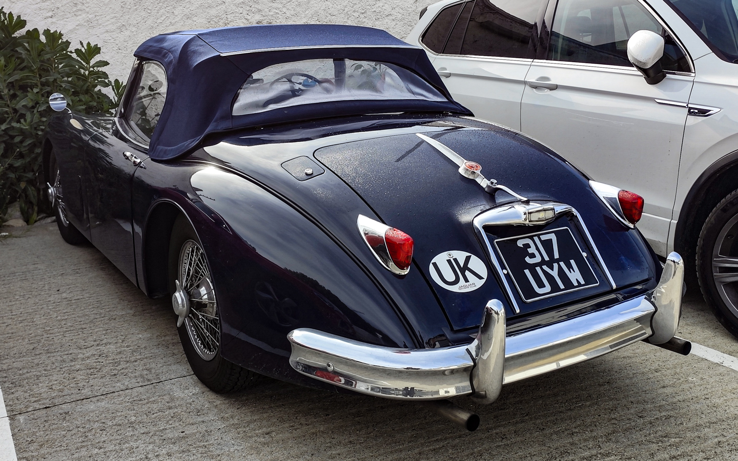 317UYW, Jaguar XK150 