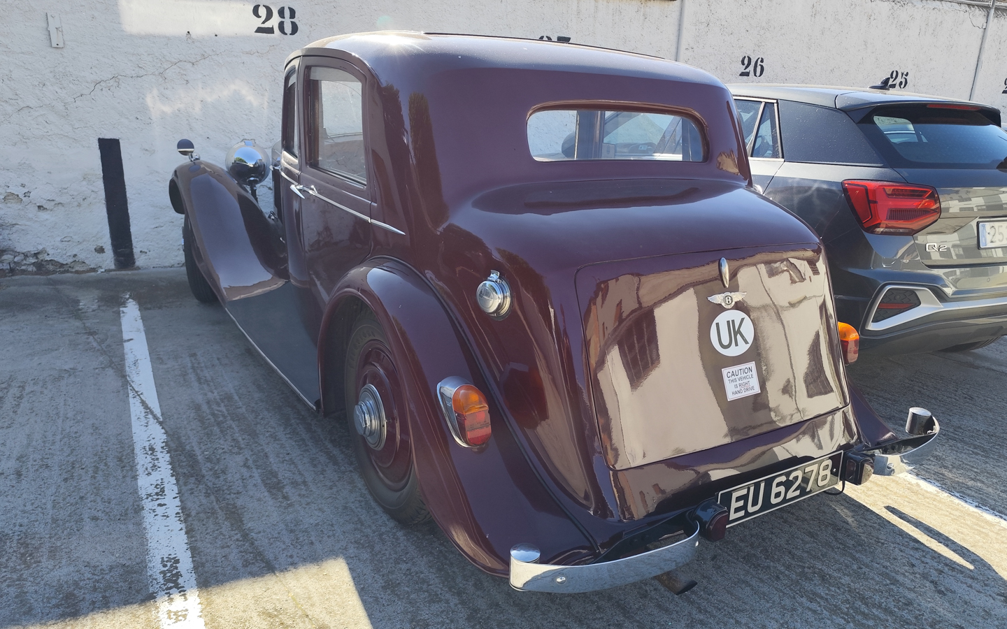 EU6278, Bentley 4¼ Litre 