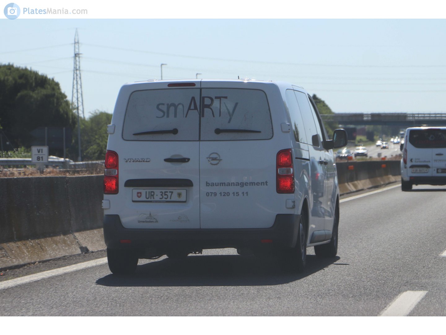 UR 357, Opel Vivaro 3rd gen Van (C; K0), 2019–