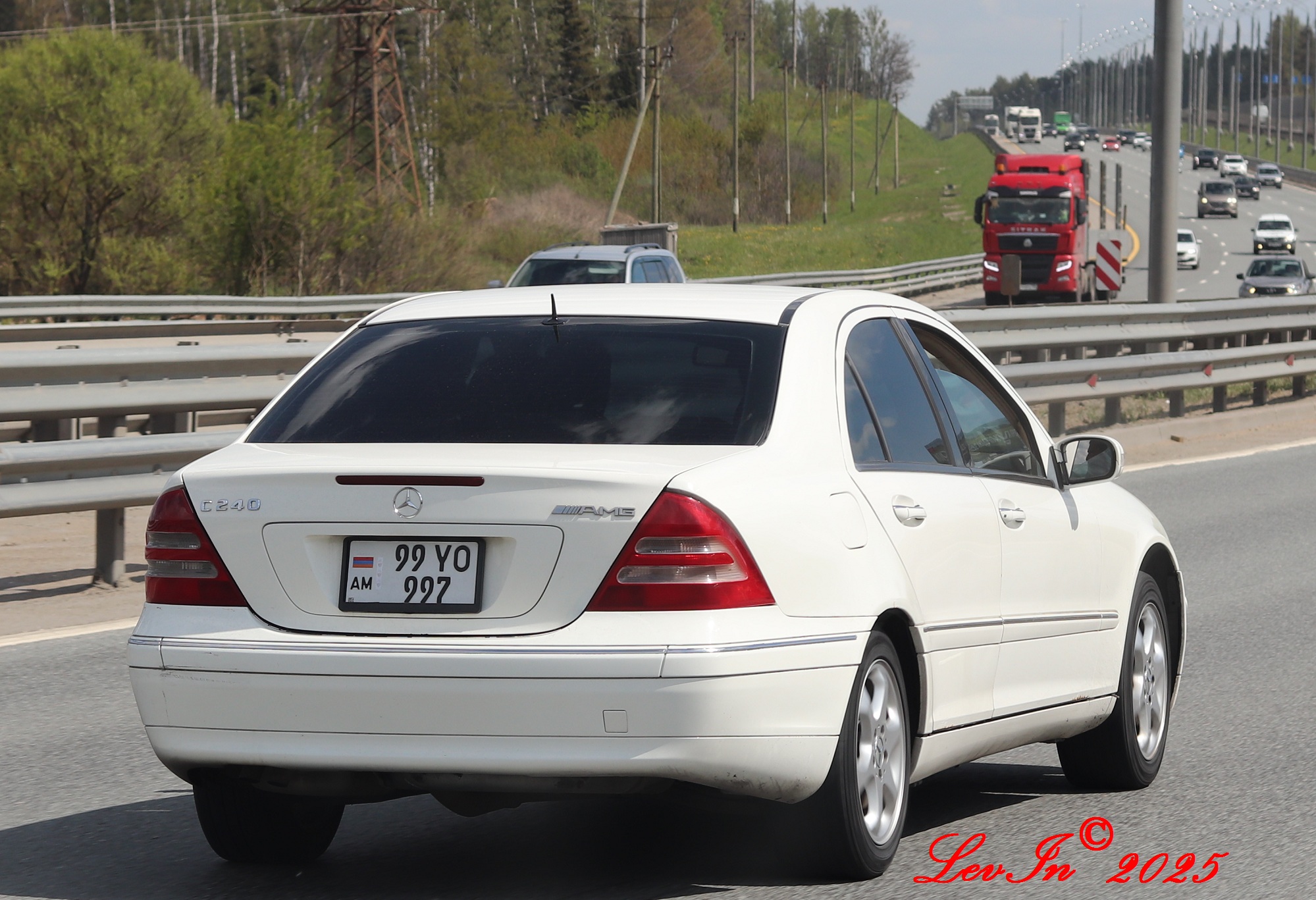 99 YO 997, Mercedes-Benz C-Klasse 2nd gen Sedan (W203), 2000–2007