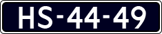 License plate of the Netherlands, Cars