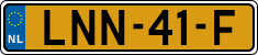 License plate of the Netherlands, Agricultural trailers (2021 system)
