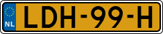 License plate of the Netherlands, Agricultural trailers (2021 system)