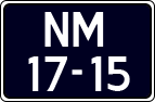 License plate of the Netherlands, Imported oldtimers (motorcycles)