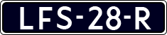 License plate of the Netherlands, Agricultural trailers (2021 system)