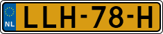License plate of the Netherlands, Agricultural trailers (2021 system)