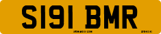 License plate of the United Kingdom, 1983 year system