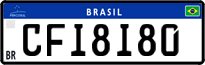 License plate of Brazil, Private owners (Mercosul)