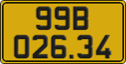License plate of Vietnam, Commercial vehicles