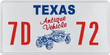Texas, Antique Vehicle