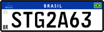 License plate of Brazil, Private owners (Mercosul)