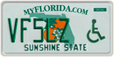 Florida, Vehicles for disabled persons
