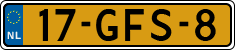 License plate of the Netherlands, Cars