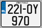 License plate of Ireland, Regular plates