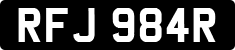 License plate of the United Kingdom, 1963 year system