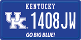 Kentucky, Specialty plates (1234AB)