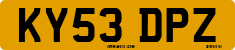 License plate of the United Kingdom, 2001 year system