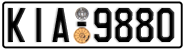 License plate of Greece, Cars