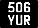 License plate of the United Kingdom, 1932 year system