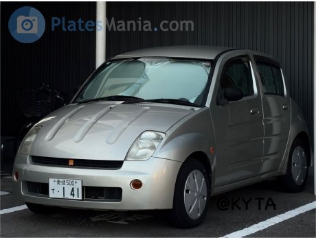 愛媛 500 て 141, Toyota Will Vi
