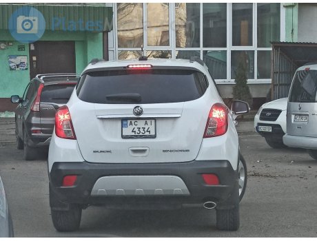 AC 4334 AI, Buick Encore