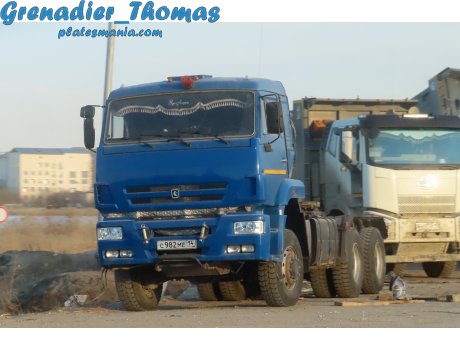 с982ме14, KamAZ 6522