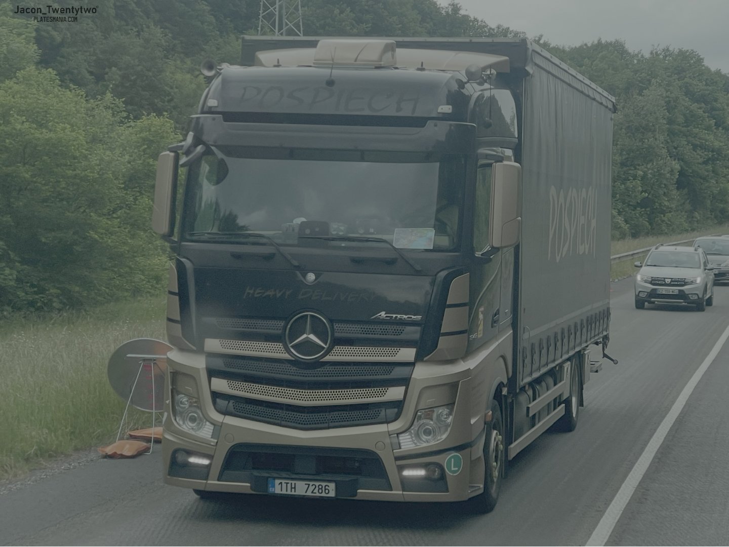 1TH 7286, Mercedes-Benz Actros 3rd gen (MP4/MP5), 2011–