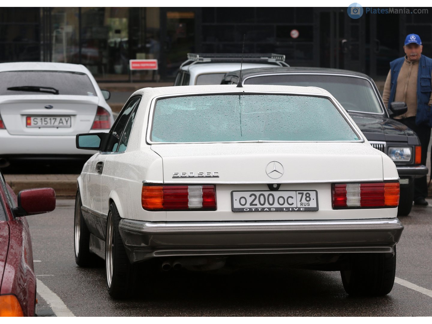 о 200 ос 78, Mercedes-Benz S-Klasse 4th gen Coupé (C126), 1981–1991