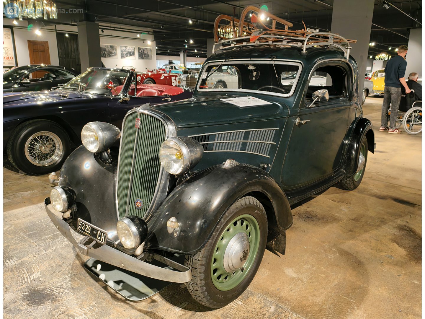 CH 5329, FIAT 500 500A/B 'Topolino', 1936–1949