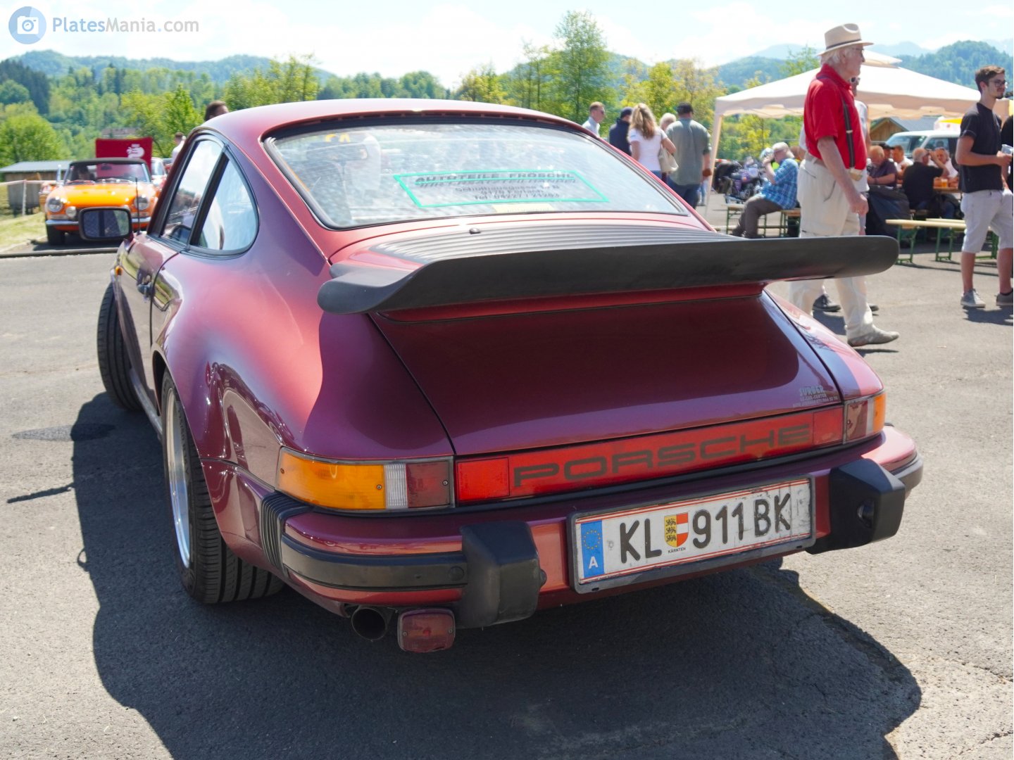KL 911 BK, Porsche 911 2nd gen Coupé (930, G-Modell), 1973–1989