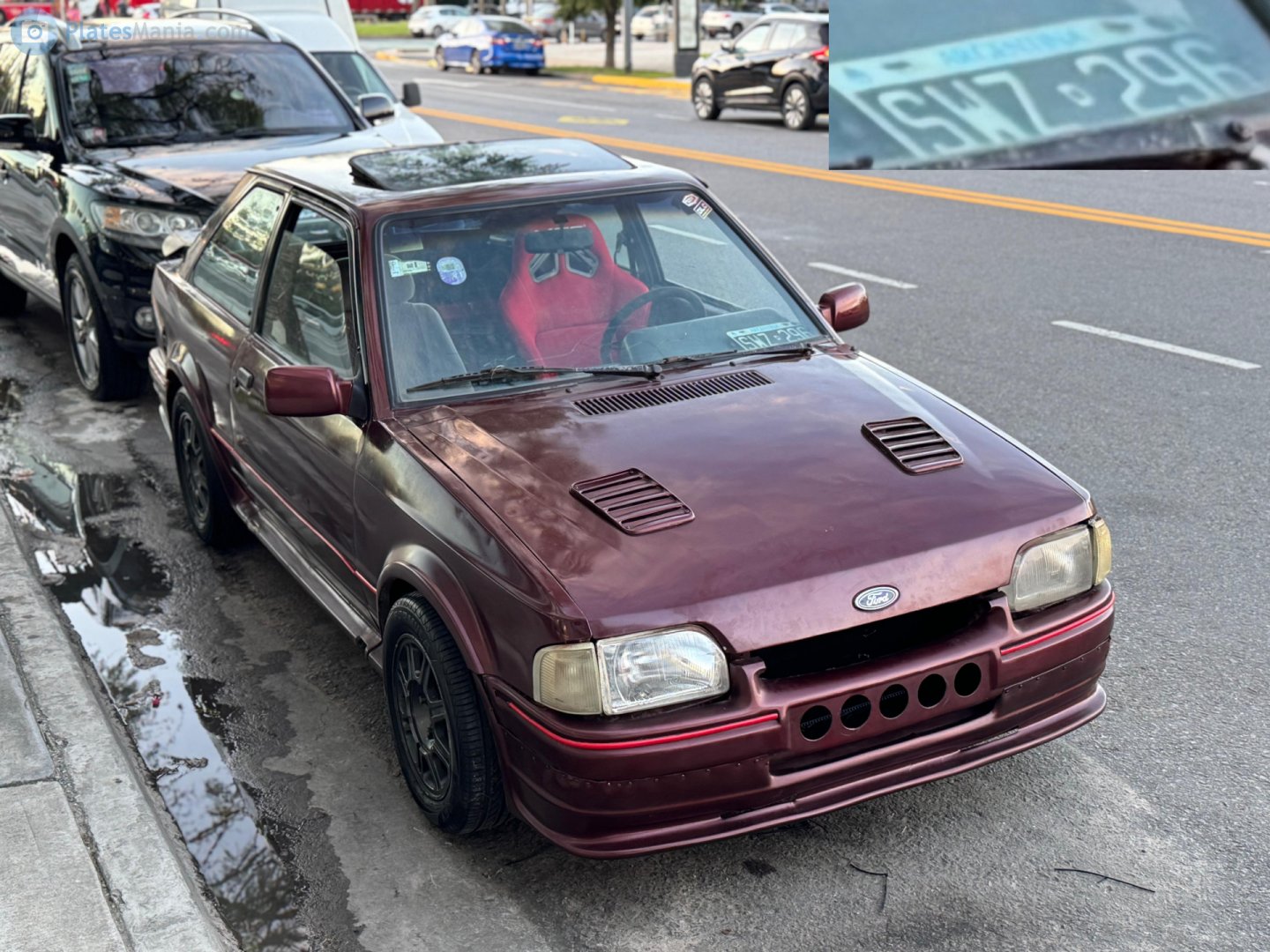 SWZ 296, Ford Escort 4th gen 3-door Hatch (ABF; Global-market), 1986–1992 (–1995 for LATAM-market)