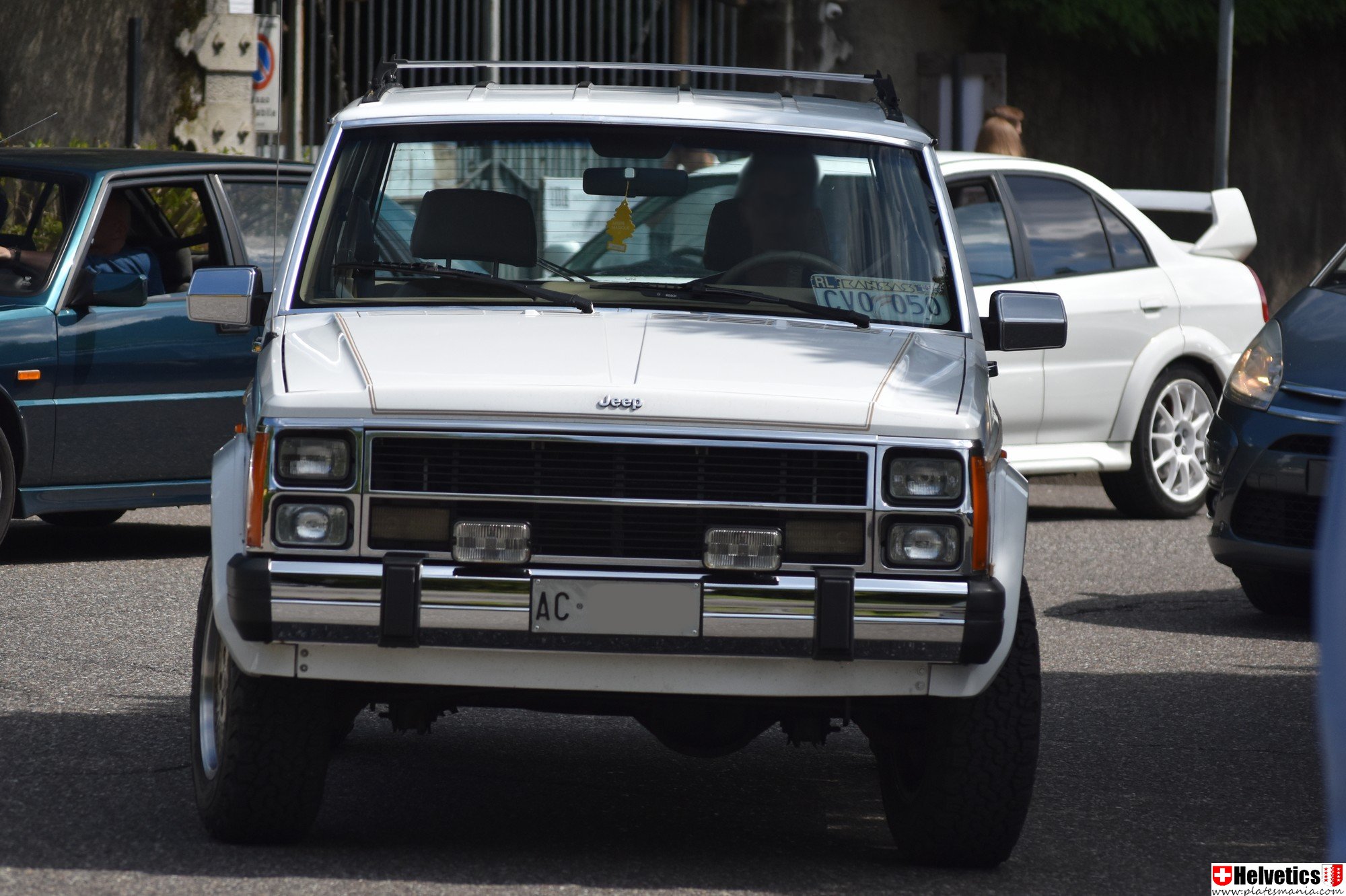 CVO 050, License plate without vehicle 