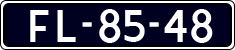 License plate of the Netherlands, Cars