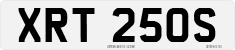 License plate of the United Kingdom, 1963 year system