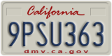 California, Passenger Car (1ABC234)