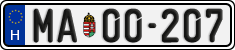 license plates of Hungary, Specialty plates (2022)