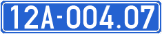 License plate of Vietnam, Government and public administrations