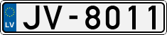License plate of Latvia, Regular car plates