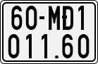 License plate of Vietnam, Specialty plates