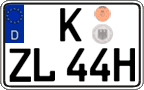 German license plate, Plates for oldtimers (type 
