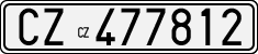 License plate of Italy, Cars (1927 year series)