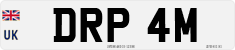 License plate of the United Kingdom, 1963 year system