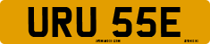 License plate of the United Kingdom, 1963 year system