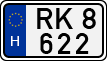license plates of Hungary, Ministry of Interior (1990)
