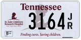 Tennessee, Specialty plates (AB 1234 / 1234 AB / 1AB 234 / 12 AB 34)