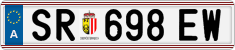 License plate of Austria, Regular plates