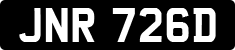License plate of the United Kingdom, 1963 year system