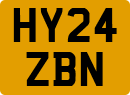 License plate of the United Kingdom, 2001 year system
